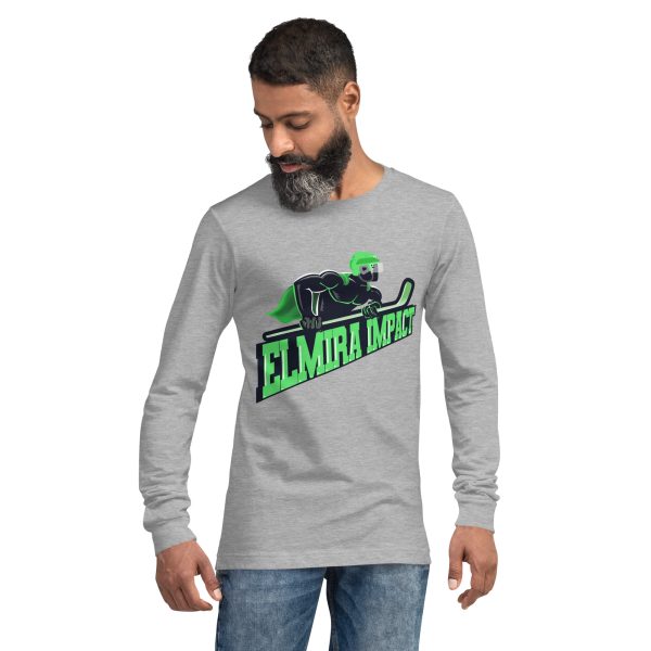 Elmira Impact Unisex Long Sleeve Tee - various colors and sizes up to 2XL