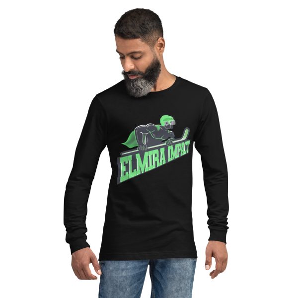 Elmira Impact Unisex Long Sleeve Tee - various colors and sizes up to 2XL - Image 3