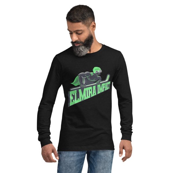 Elmira Impact Unisex Long Sleeve Tee - various colors and sizes up to 2XL - Image 2