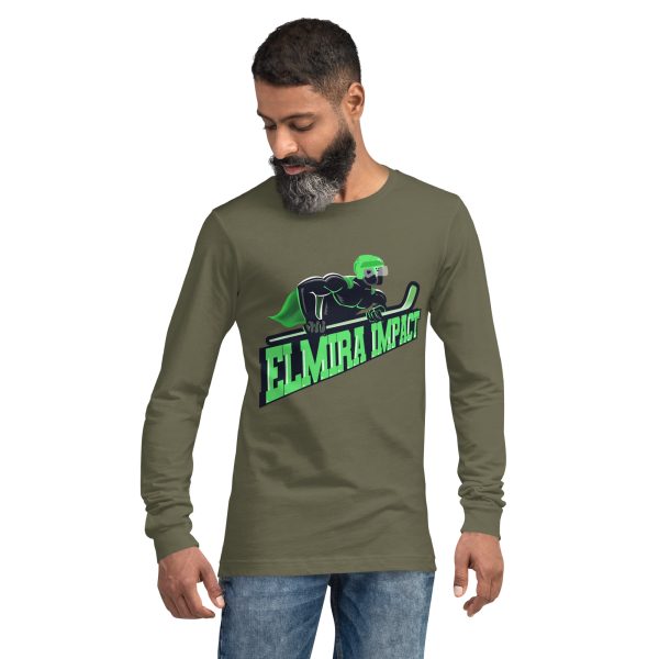 Elmira Impact Unisex Long Sleeve Tee - various colors and sizes up to 2XL - Image 10