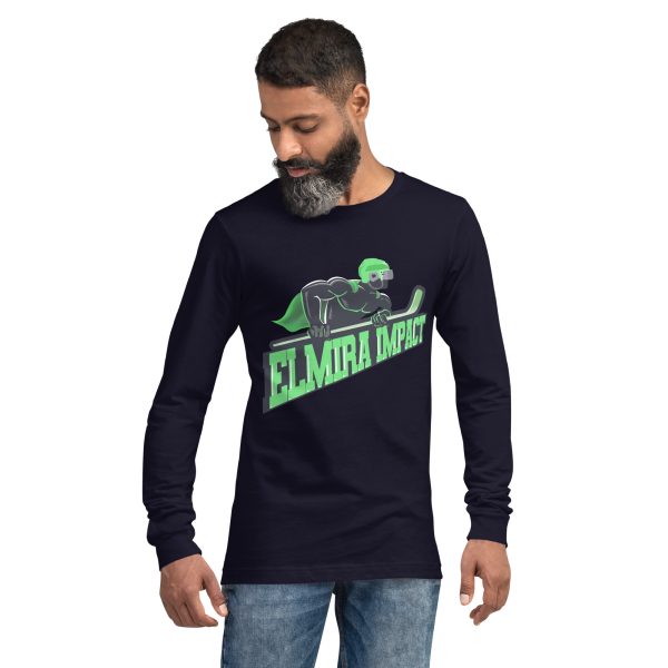 Elmira Impact Unisex Long Sleeve Tee - various colors and sizes up to 2XL - Image 4