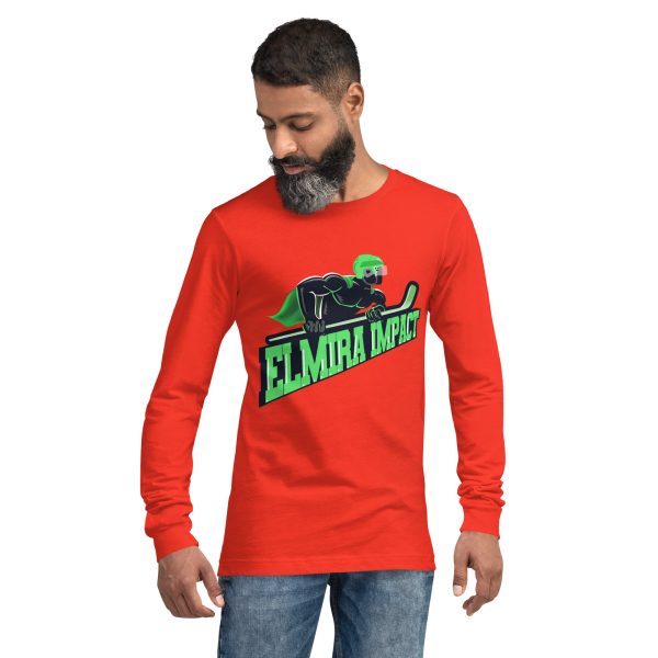 Elmira Impact Unisex Long Sleeve Tee - various colors and sizes up to 2XL - Image 9