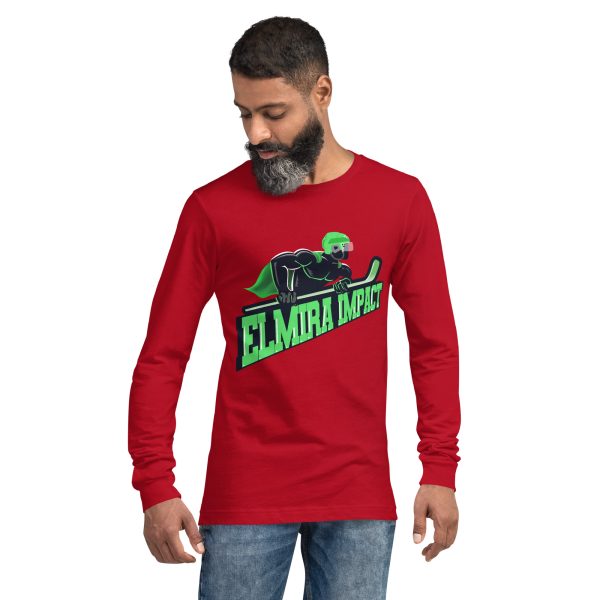 Elmira Impact Unisex Long Sleeve Tee - various colors and sizes up to 2XL - Image 6