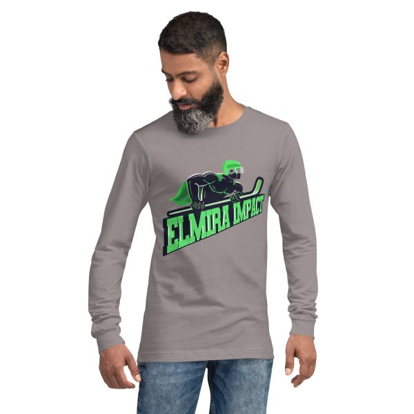 Elmira Impact Unisex Long Sleeve Tee - various colors and sizes up to 2XL - Image 12