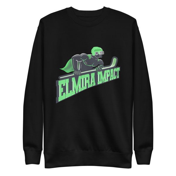 Elmira Impact Unisex Premium Sweatshirt - various colors and sizes up to 3XL - Image 2