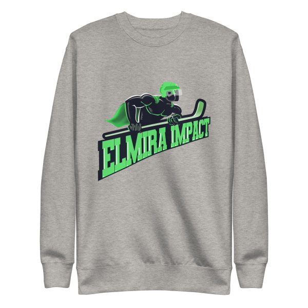 Elmira Impact Unisex Premium Sweatshirt - various colors and sizes up to 3XL - Image 6