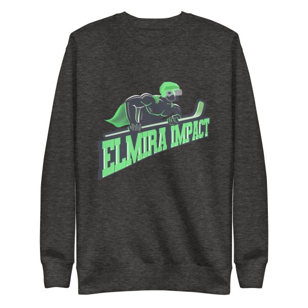 Elmira Impact Unisex Premium Sweatshirt - various colors and sizes up to 3XL - Image 4