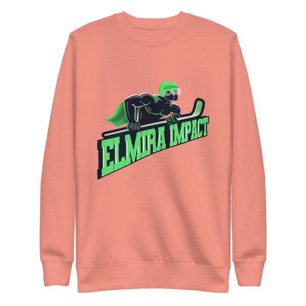 Elmira Impact Unisex Premium Sweatshirt - various colors and sizes up to 3XL - Image 5