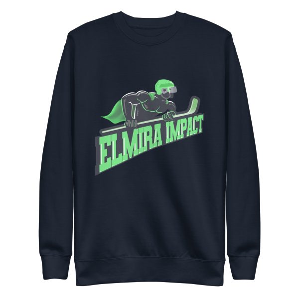 Elmira Impact Unisex Premium Sweatshirt - various colors and sizes up to 3XL - Image 3