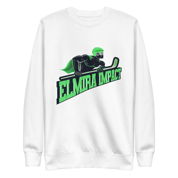Elmira Impact Unisex Premium Sweatshirt - various colors and sizes up to 3XL - Image 7