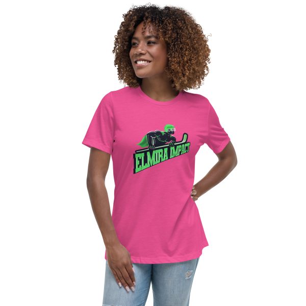 Elmira Impact Women's Relaxed T-Shirt - various colors and sizes up to 3XL