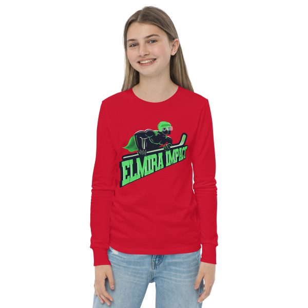 Elmira Impact Youth long sleeve tee - various colors and sizes up to L