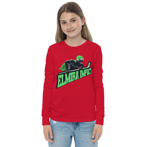Elmira Impact Youth long sleeve tee - various colors and sizes up to L - Image 2